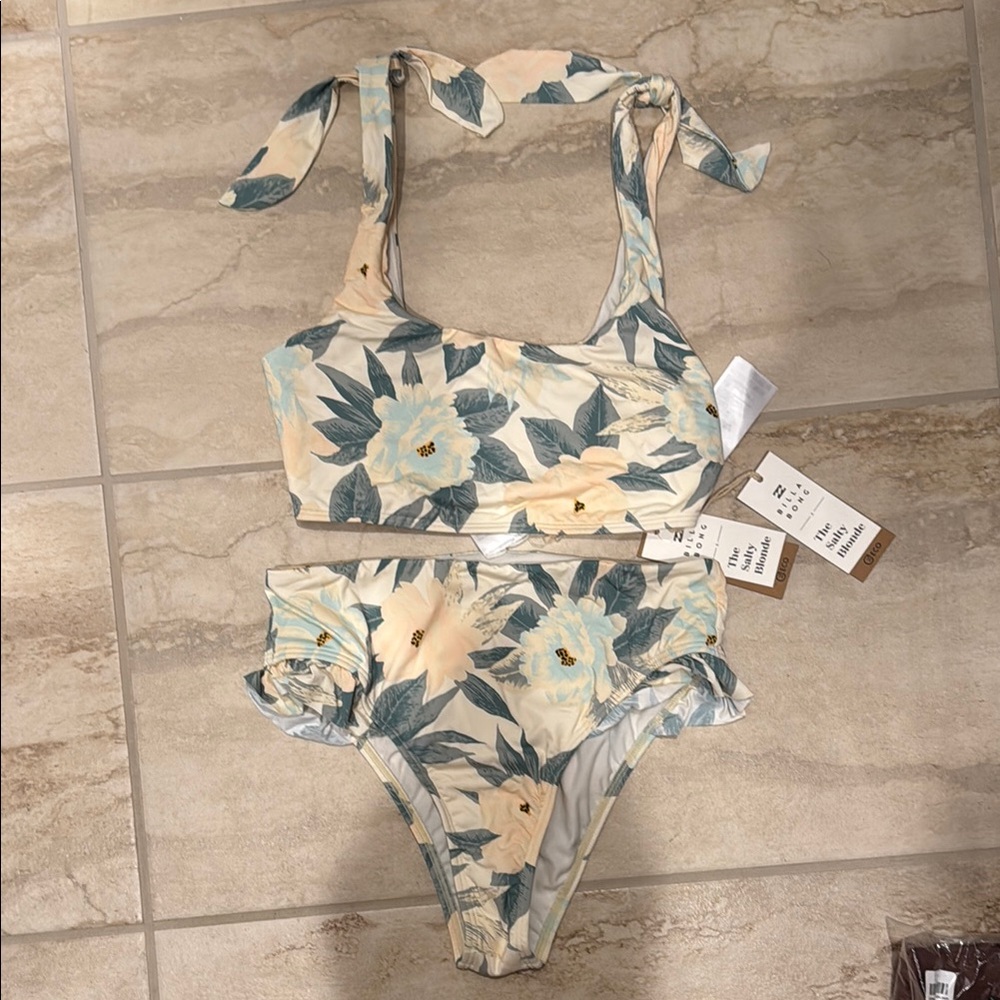 Billabong Salty Blonde Sandy Bikini NWT